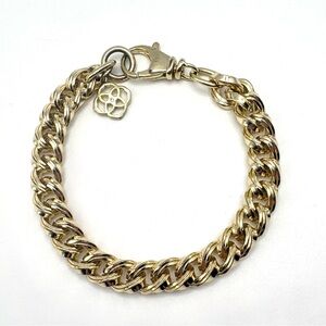 Kendra Scott Vincent Chain Curb Link Bracelet in Gold